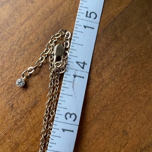 Purple/gold medallion necklace - Picture 7 of 7